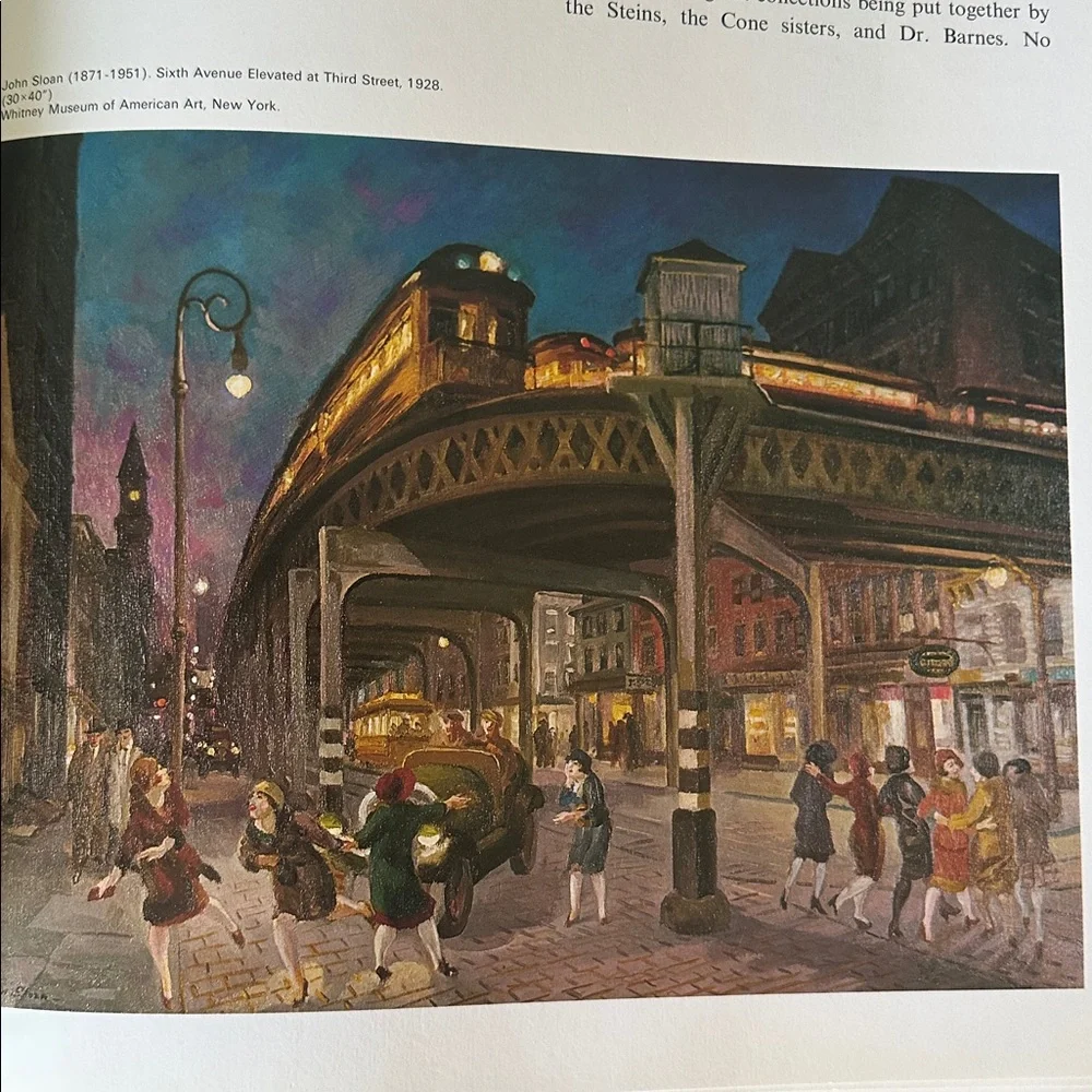 American Realism Hardcover Art Book - Tan, Green